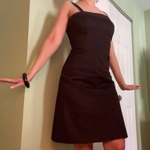 Adorable A-Line Tahari Arthur S. Levine Black Dress/LBD/Cocktail/Date/Office
